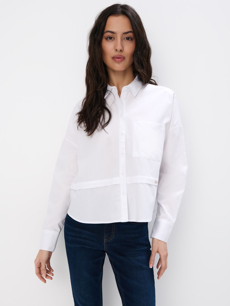 Сорочка з високим вмістом бавовни