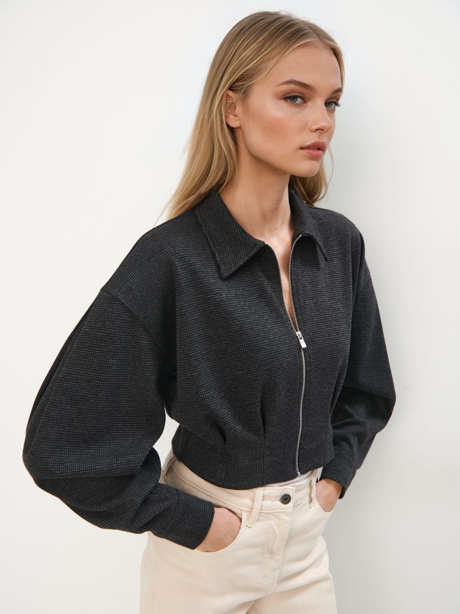 Kurtka - szary - MOHITO