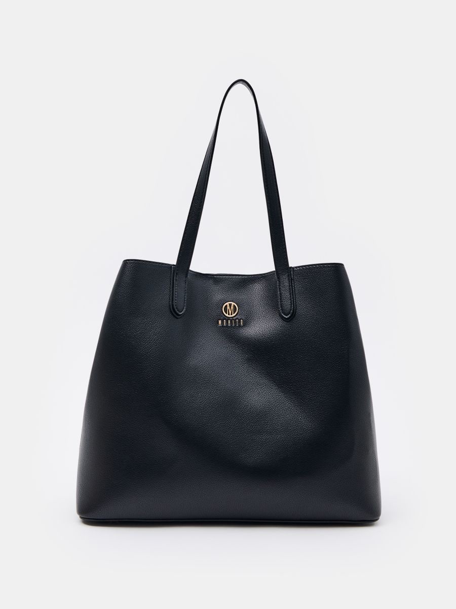 Geantă shopper - Negru - MOHITO