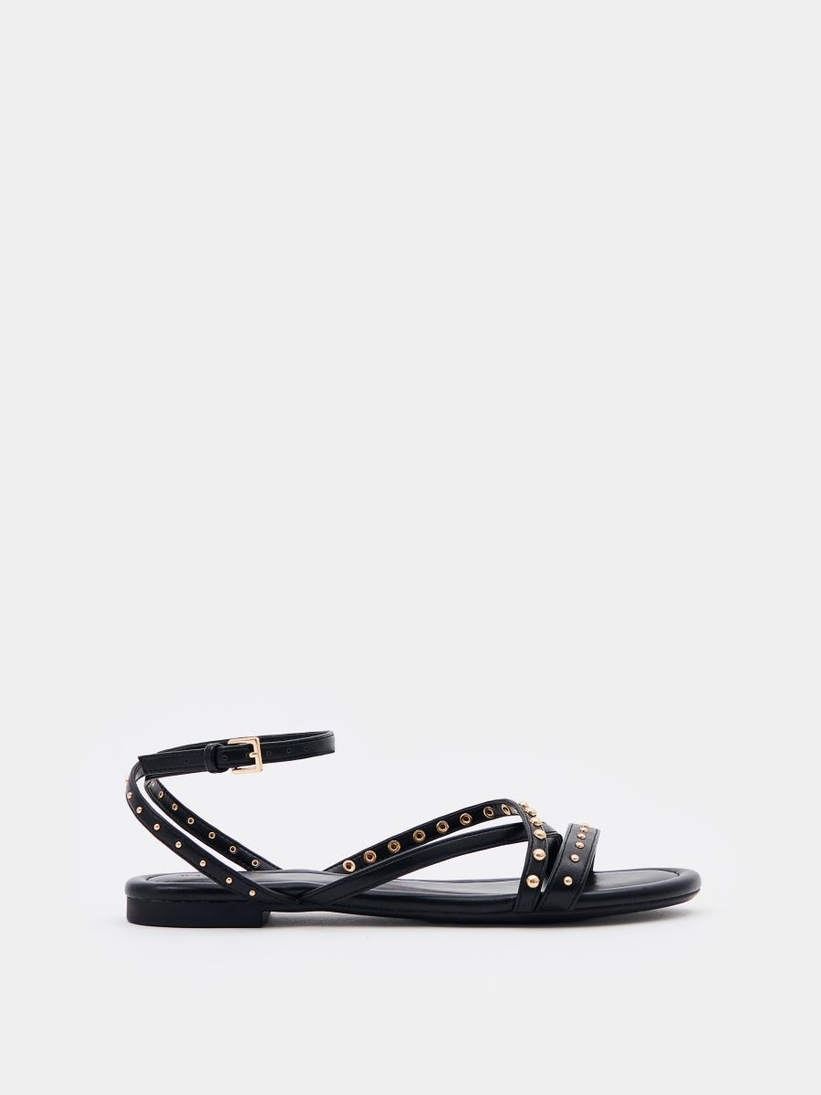 Sandały - czarny - MOHITO