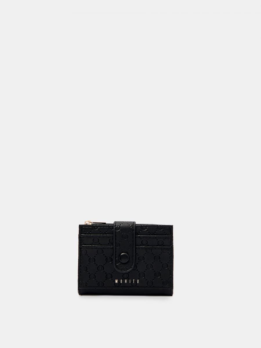 Mały czarny portfel - czarny - MOHITO