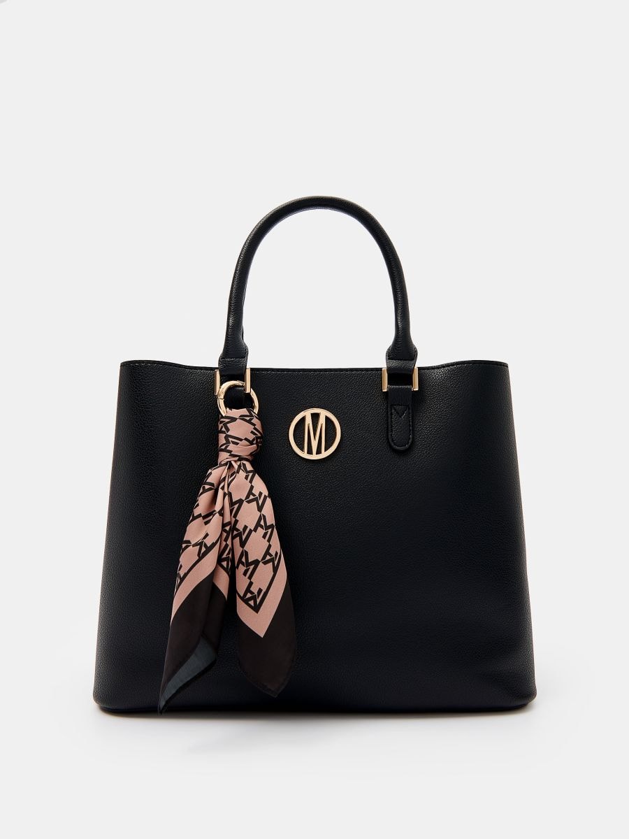 Geantă de oraș - Negru - MOHITO