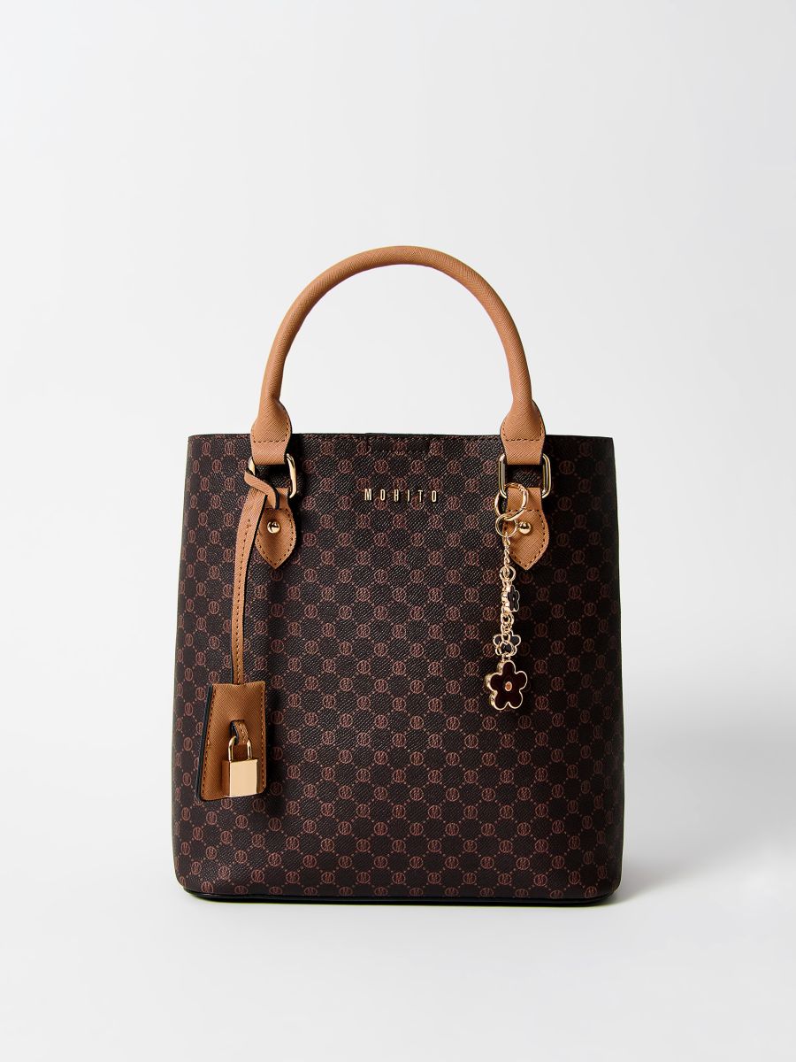 Torebka z brelokiem Kolor wielobarwny - MOHITO - 689GK-MLC