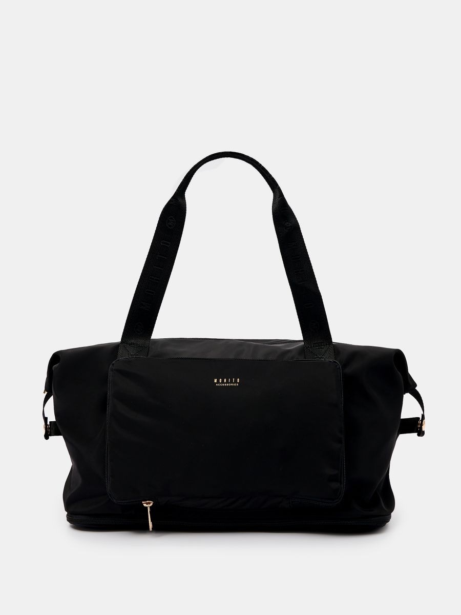 Geantă de călătorie - Negru - MOHITO