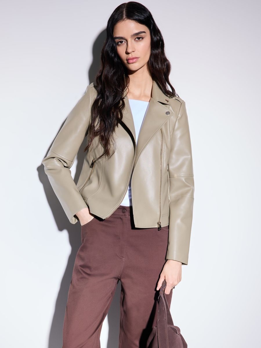 Ramoneska - oliwkowy - MOHITO