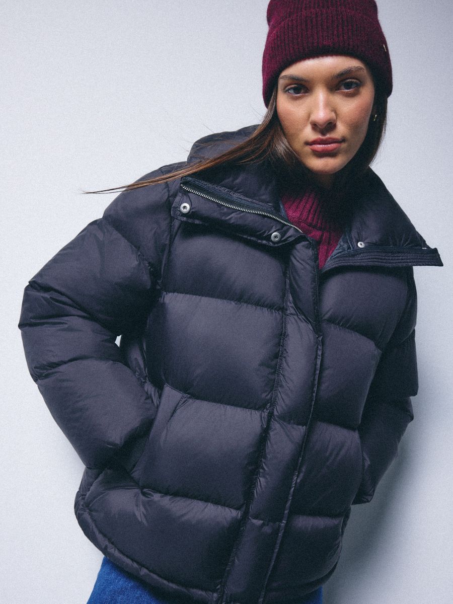 Geacă matlasată, cu umplutură sintetică Geacă matlasată, cu umplutură sintetică - Negru - MOHITO