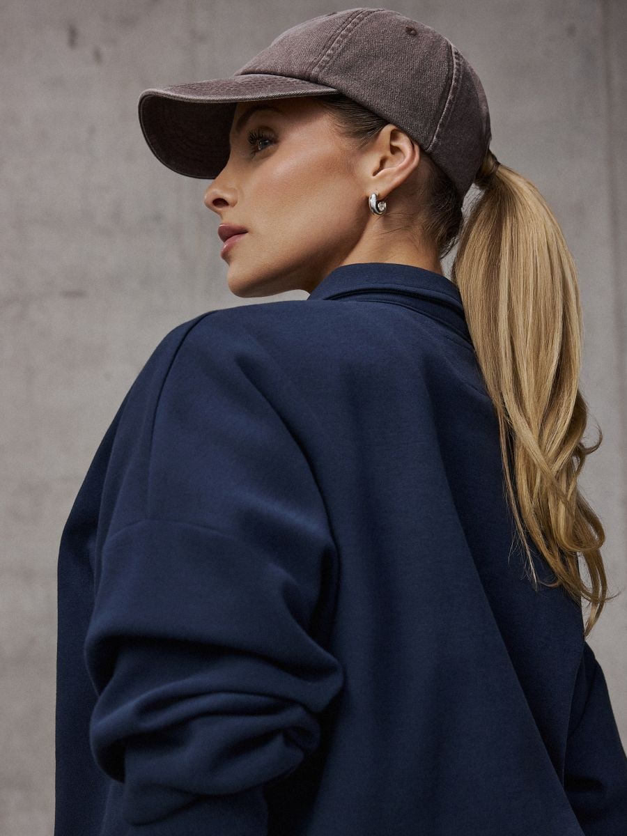 Czapka z daszkiem - brązowy - MOHITO