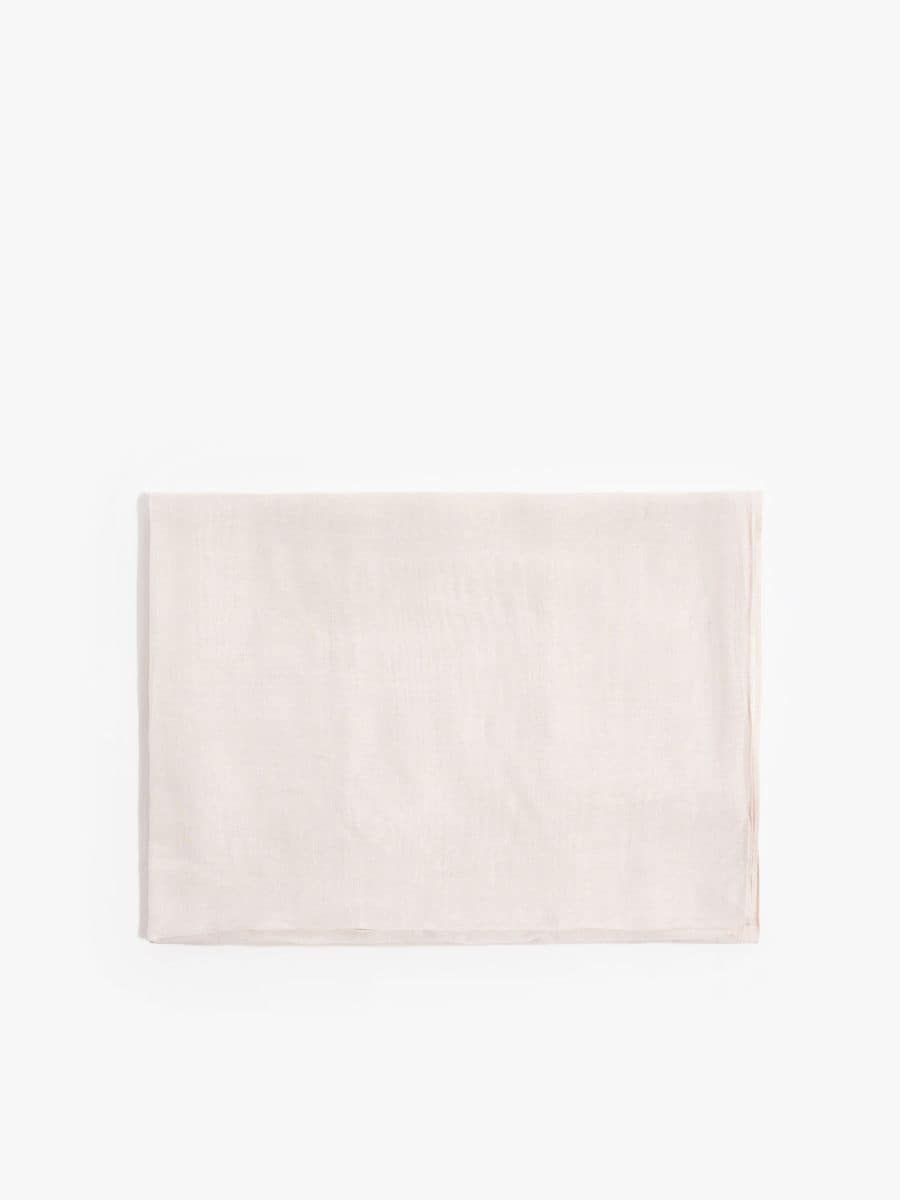 Gładki beżowy szal - beżowy - MOHITO