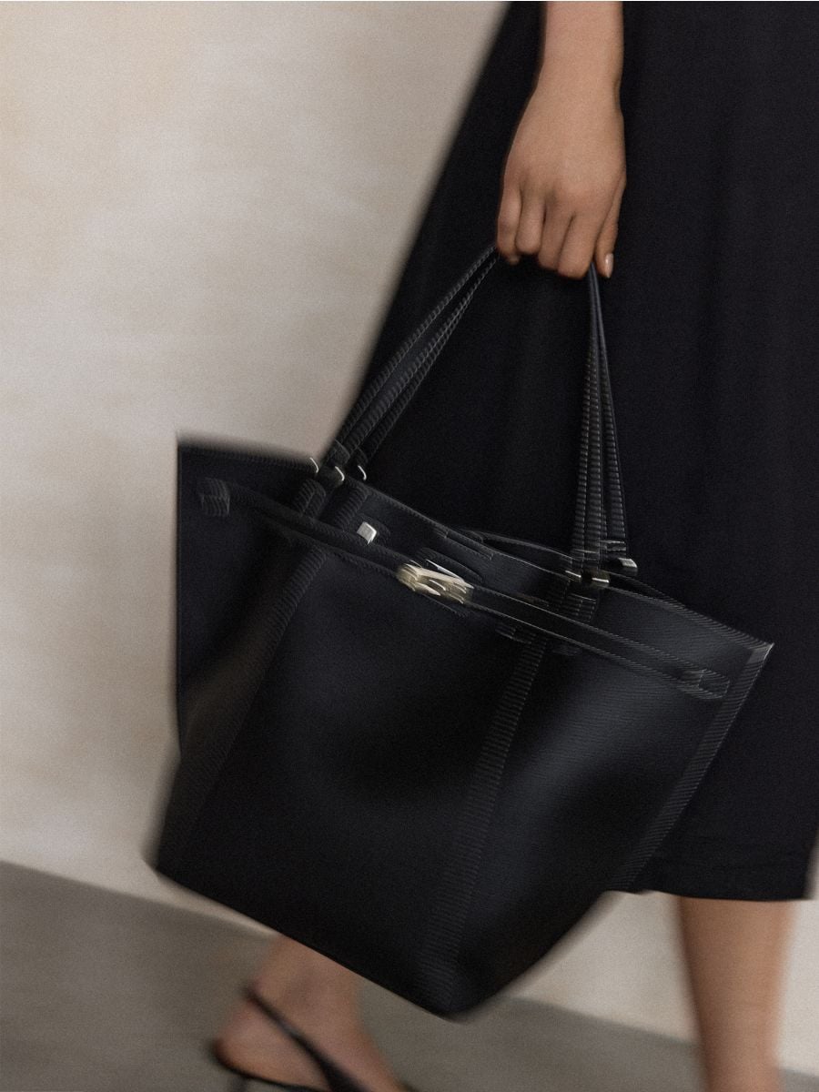 Geantă shopper - Negru - MOHITO