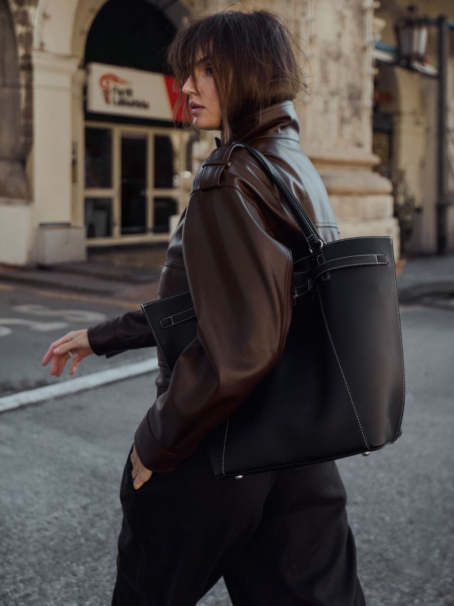 Geantă shopper - Negru - MOHITO