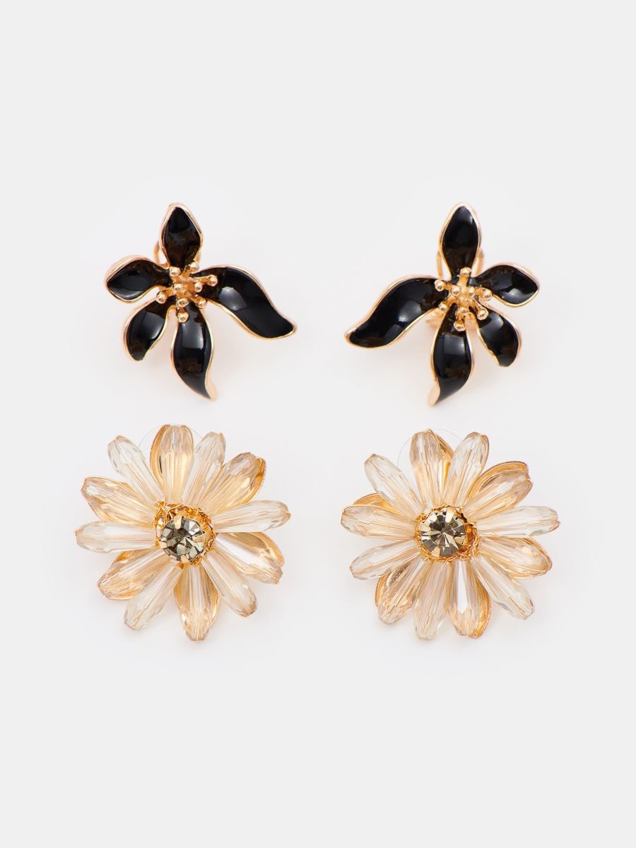 Zestaw kolczyków - wielobarwny - MOHITO