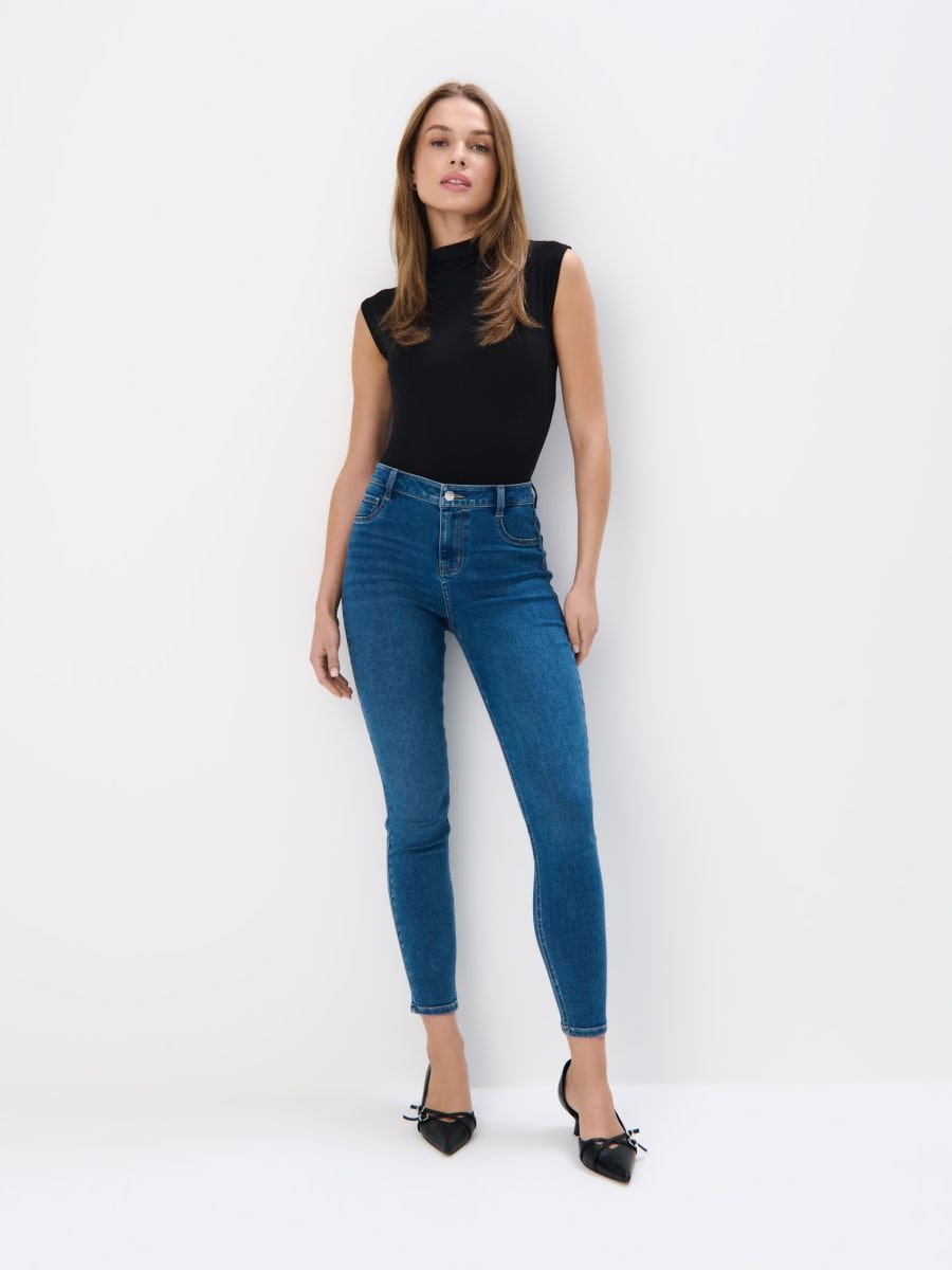 Jeggings - Albastru - MOHITO
