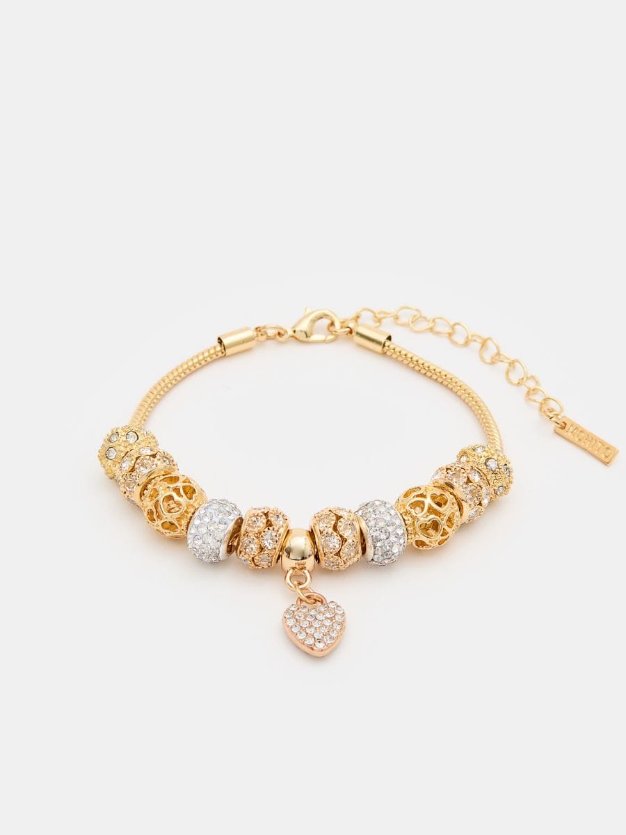 Bransoletka - złoty - MOHITO