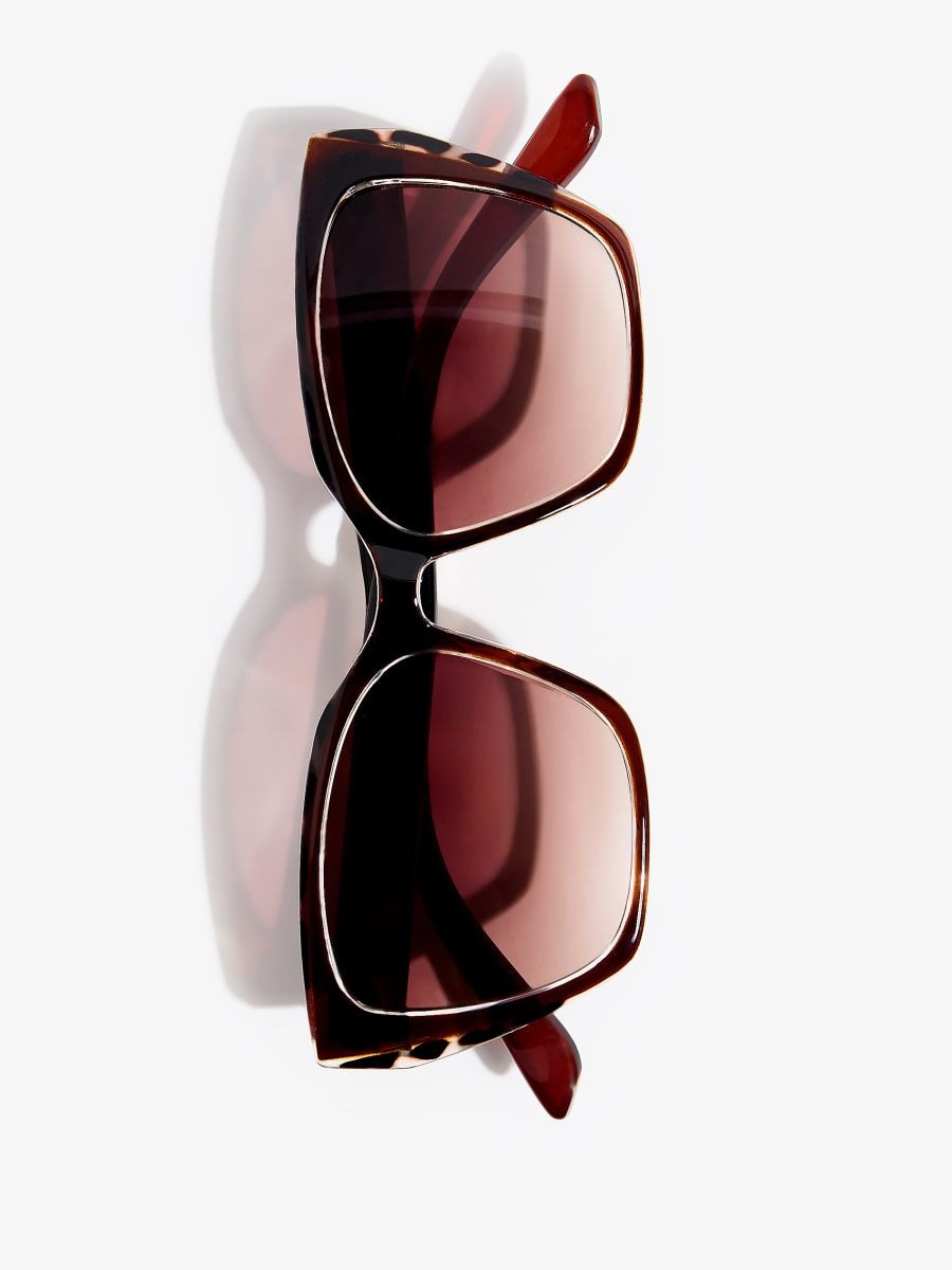 Okulary przeciwsłoneczne Okulary przeciwsłoneczne - ciemnobrązowy - MOHITO