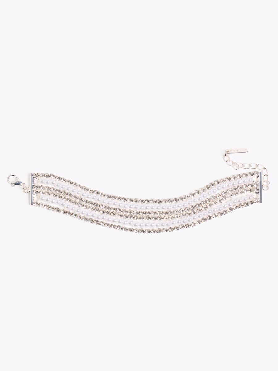 Bransoletka Bransoletka - srebrny - MOHITO