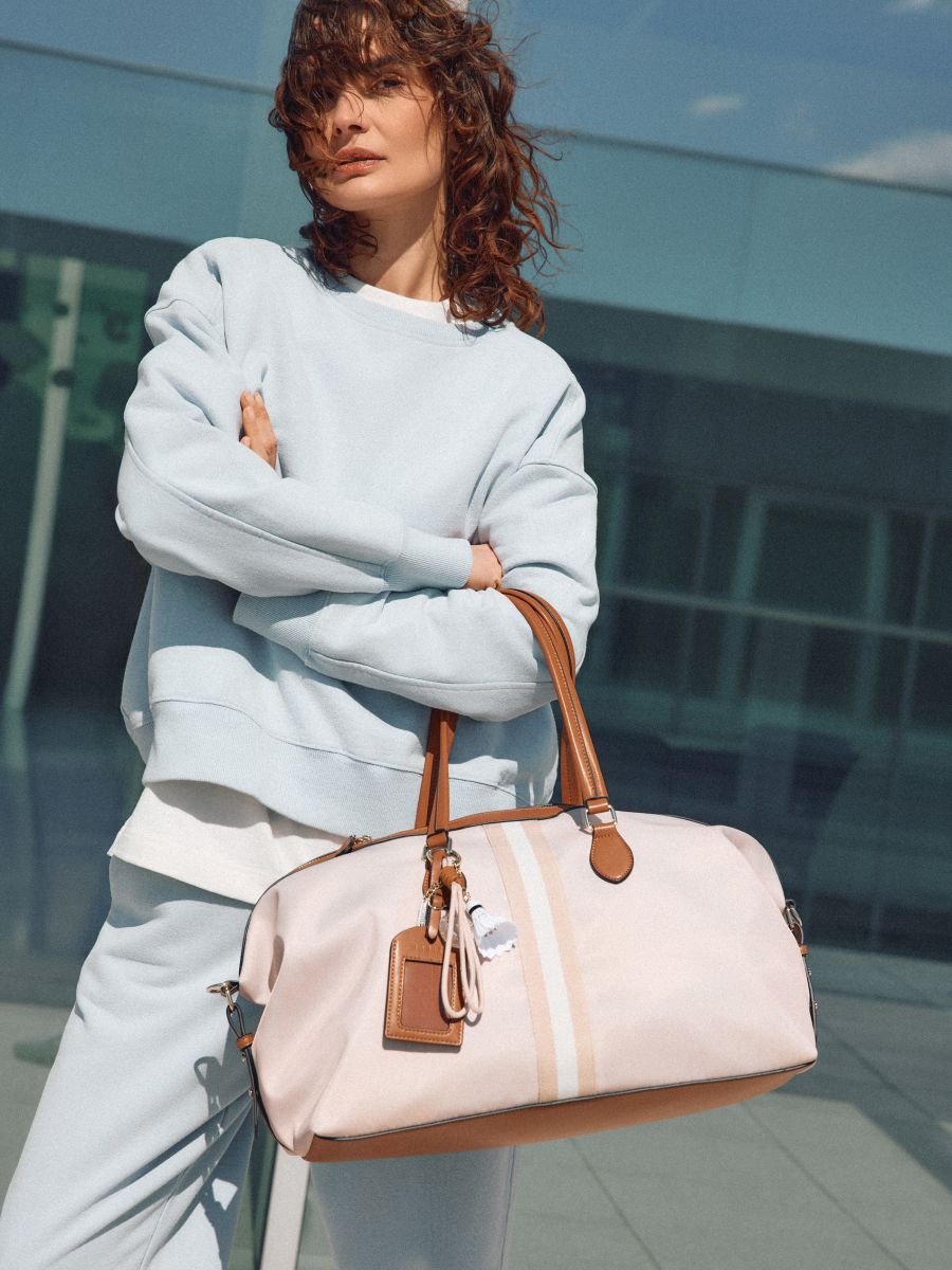 Bluza oversize - błękitny - MOHITO