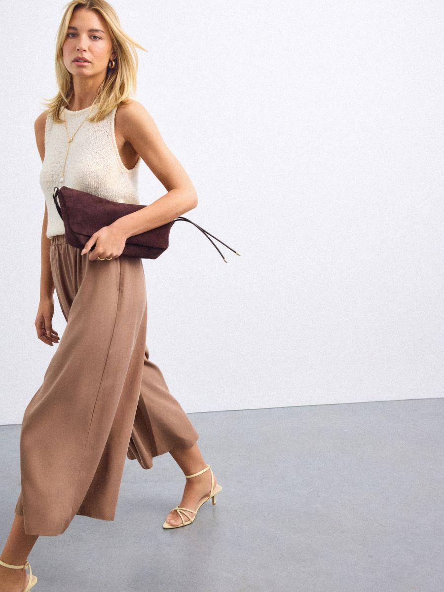 Fustă-pantalon Fustă-pantalon - Cafeniu - MOHITO