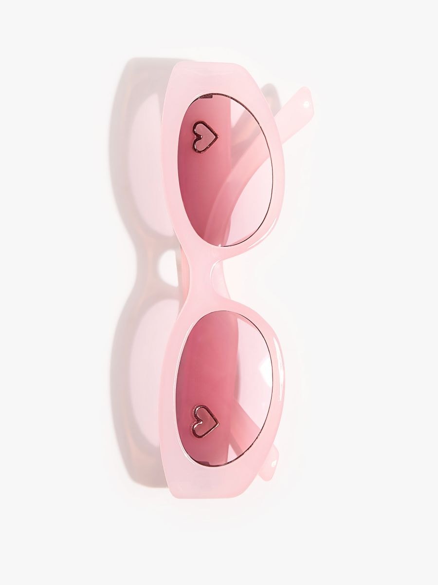 Okulary przeciwsłoneczne - różowy - MOHITO