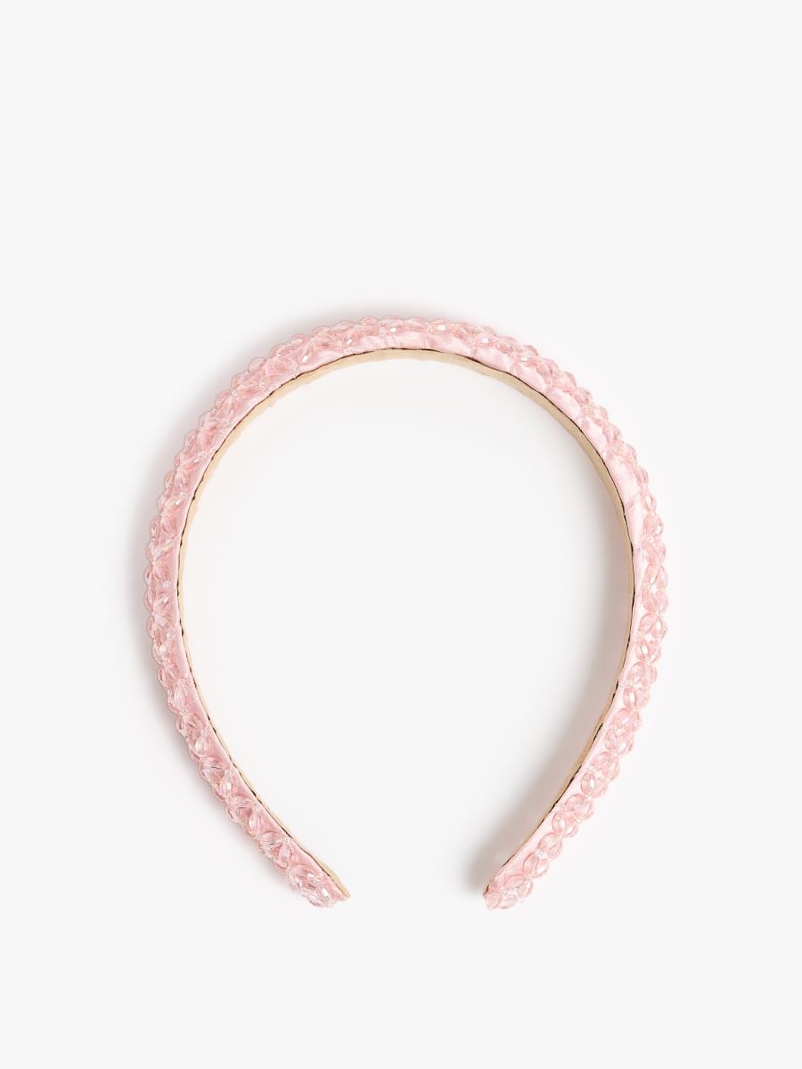 Opaska na włosy - różowy - MOHITO