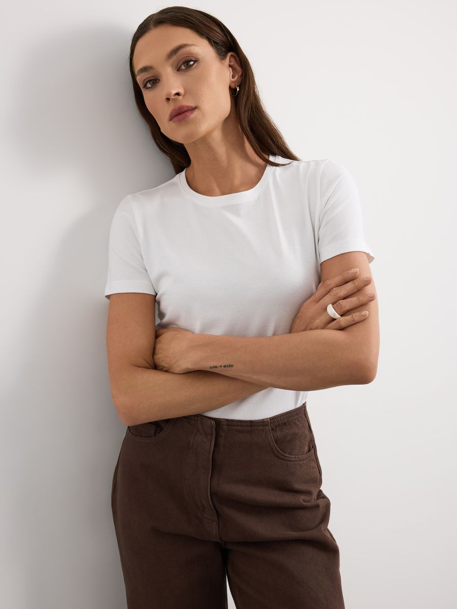 T-shirt z bawełny