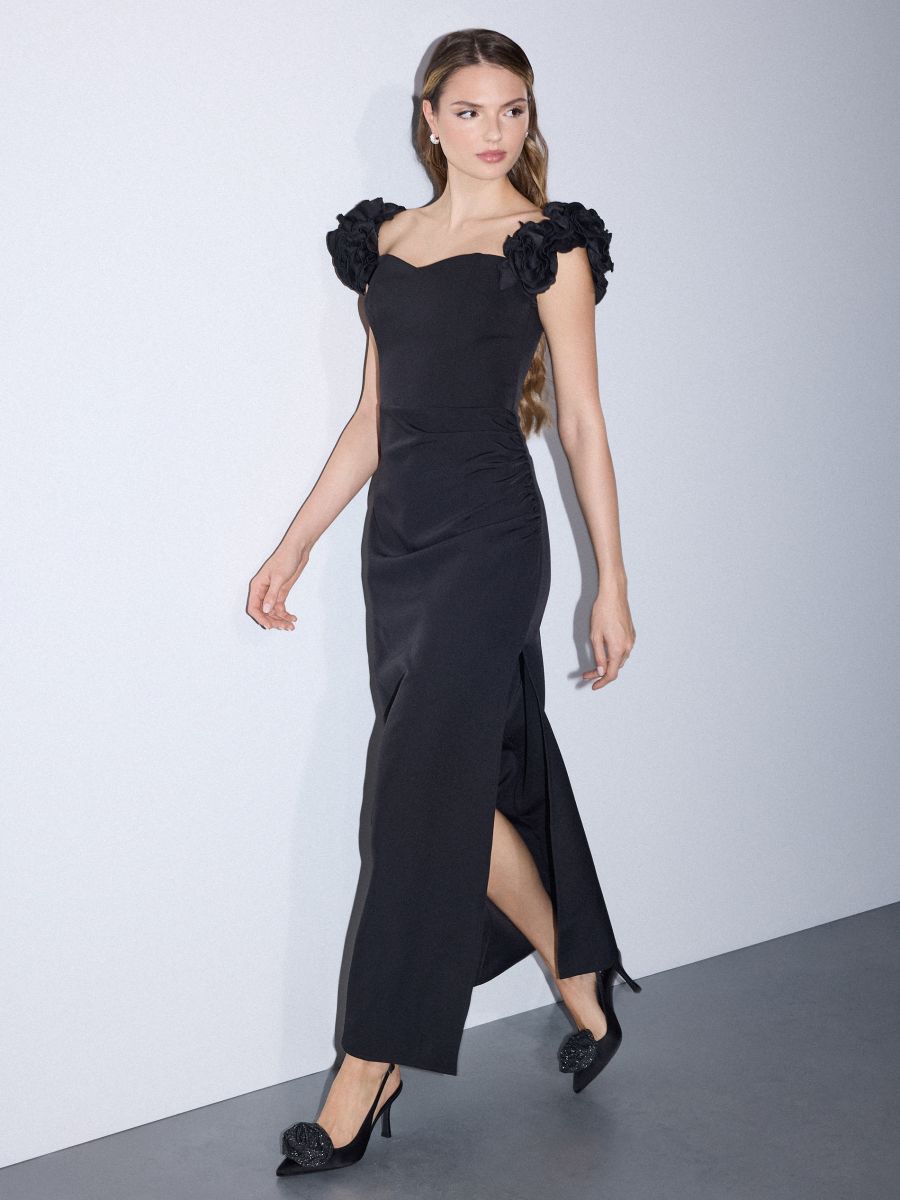 Maxi haljina s razrezom