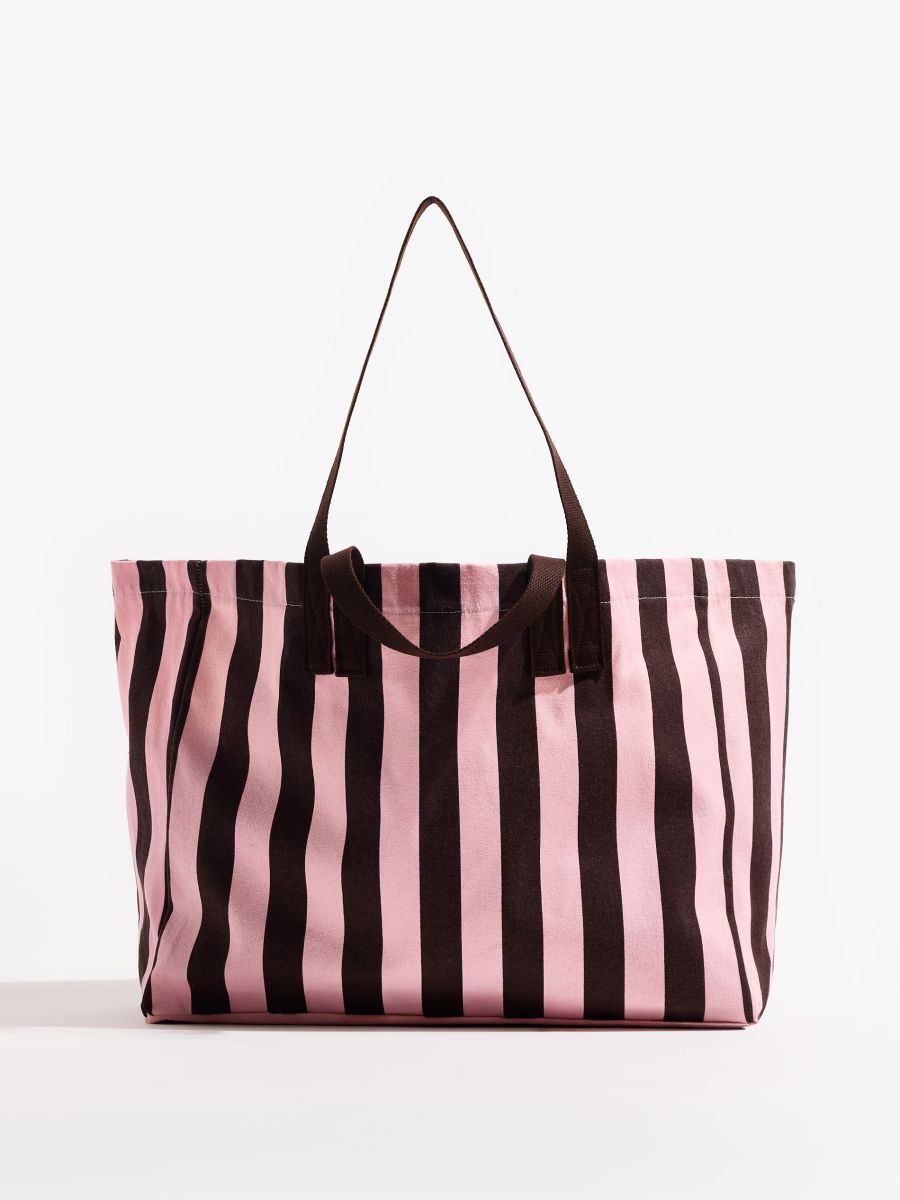 Torebka plażowa Torebka plażowa - ciemnobrązowy - MOHITO