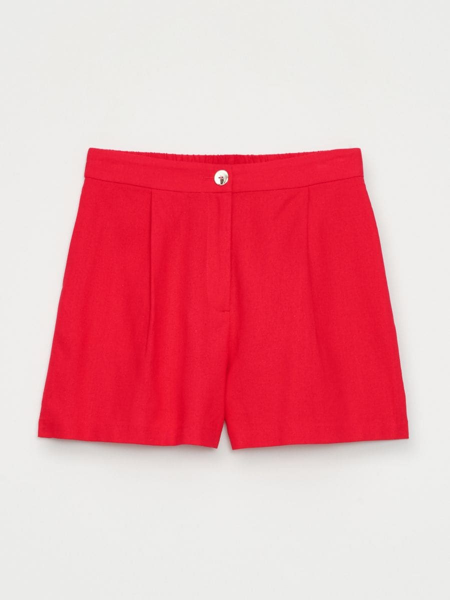 Pantaloni scurți din viscoză Pantaloni scurți din viscoză - Coral - MOHITO