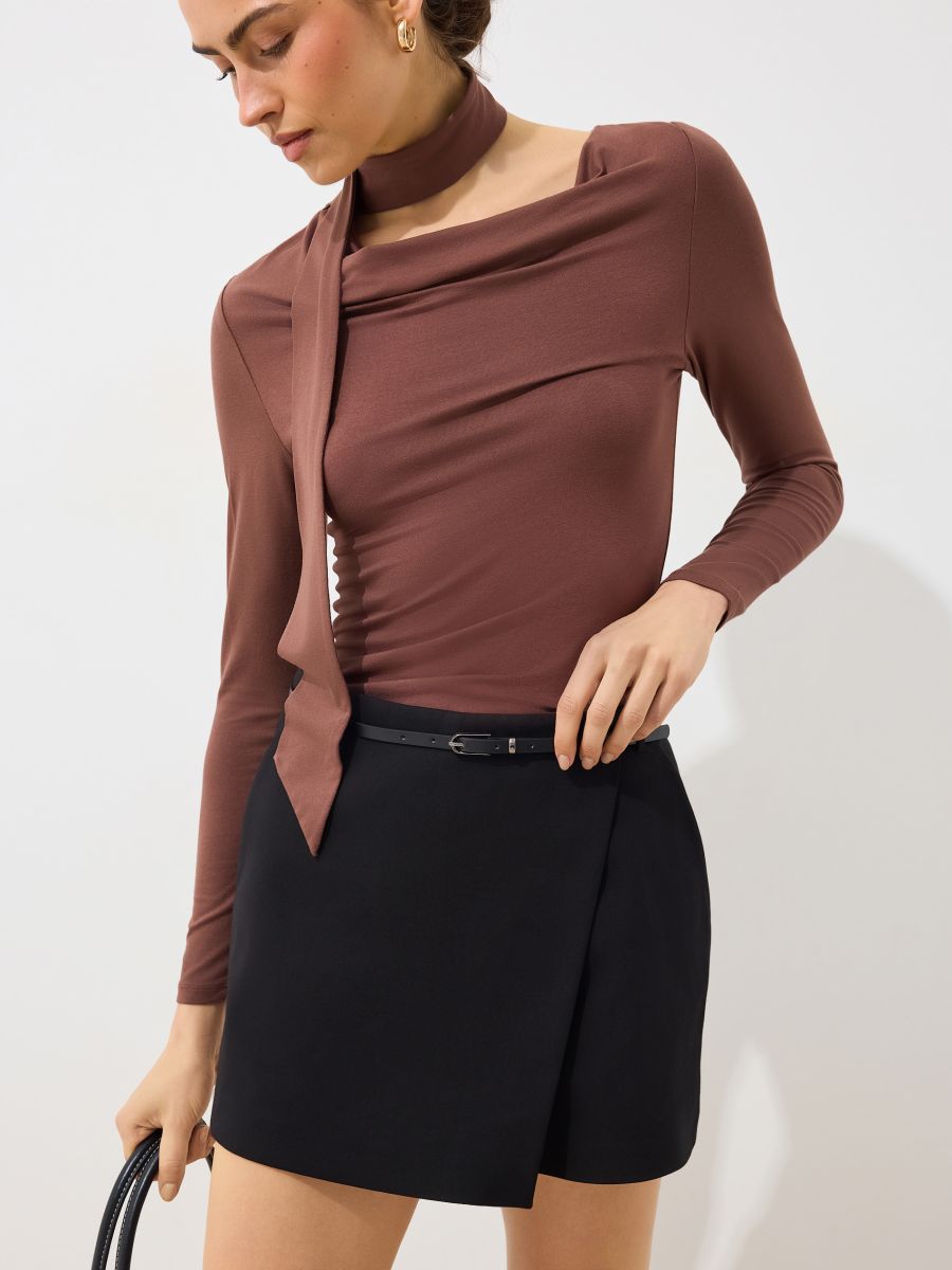 Spódnico-szorty - czarny - MOHITO