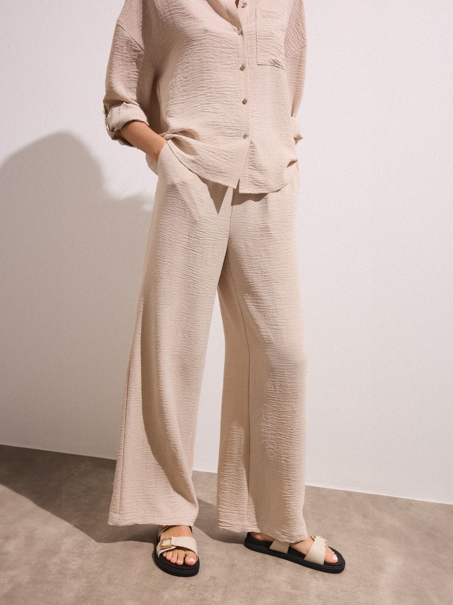 Pantaloni - Beige - MOHITO