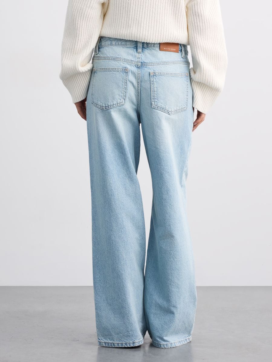 Wide leg farmerke
