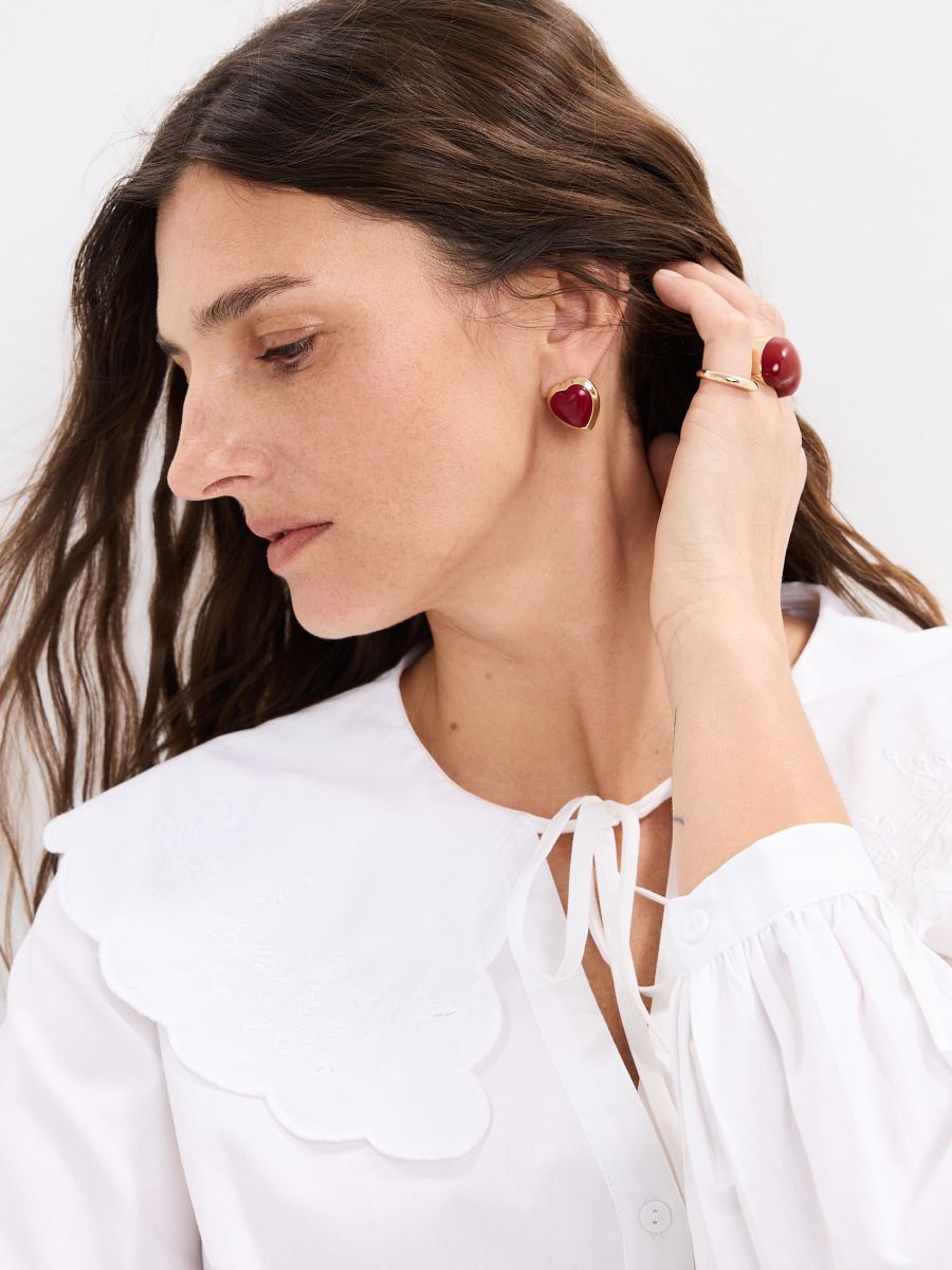 Zestaw kolczyków Zestaw kolczyków - wielobarwny - MOHITO