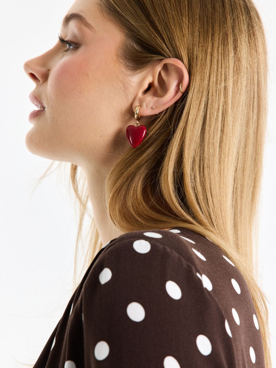 Zestaw kolczyków - wielobarwny - MOHITO