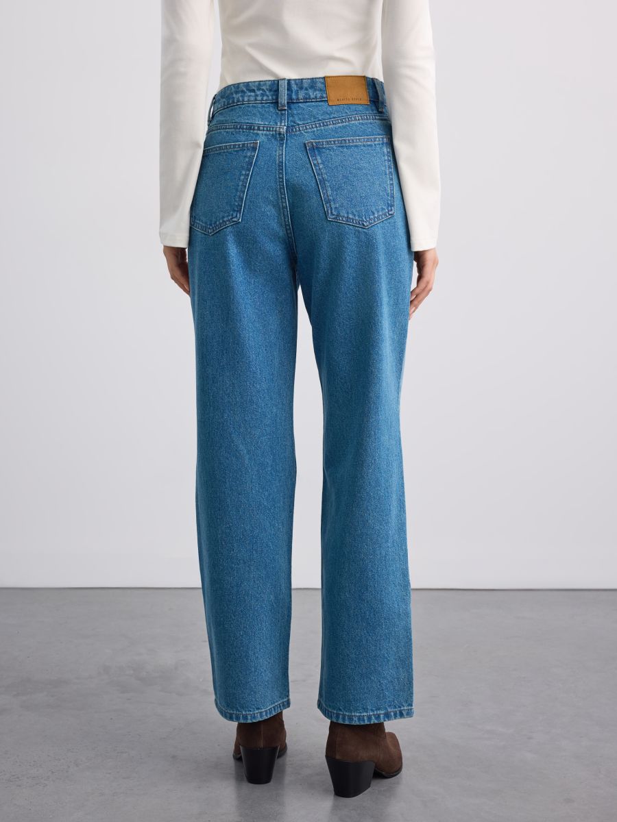 Wide leg farmerke
