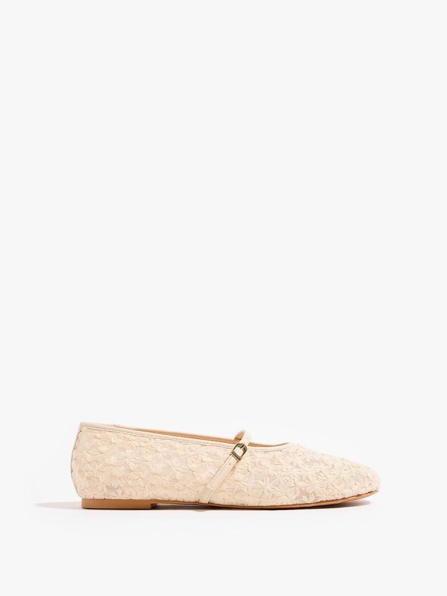 Baleriny Baleriny - kremowy - MOHITO