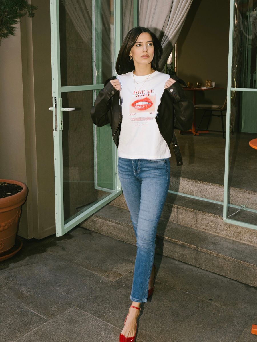 Jeansy slim - niebieski - MOHITO