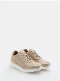 Sneakersy z nadrukiem - beżowy - MOHITO - small3