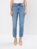 Blugi mom slim - Albastru - MOHITO - small4