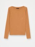 Обтисла блузка - коричневий - MOHITO - small5