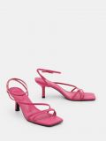 Sandalias con tacón alto - fucsia - MOHITO - small3