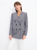 Marynarka oversize - czarny - MOHITO - small1