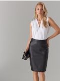 LADIES` SKIRT - czarny - MOHITO - small5