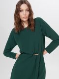 Sukienka midi - turkusowy - MOHITO - small2