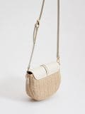 Torebka saddle bag - beżowy - MOHITO - small4