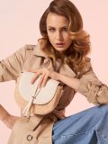 Torebka saddle bag - beżowy - MOHITO - small6