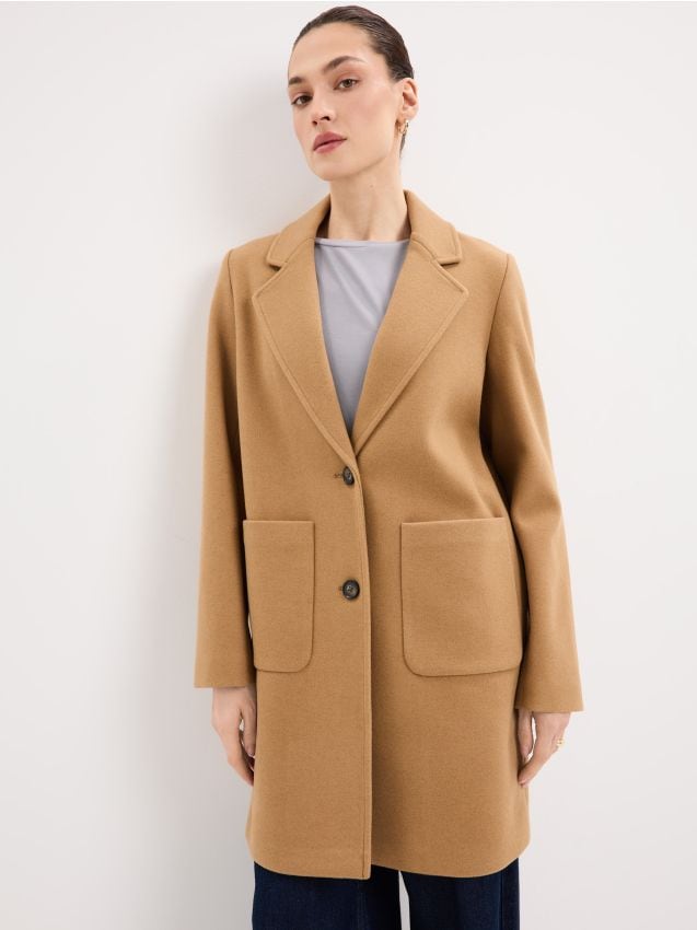 Palton cu croi straight