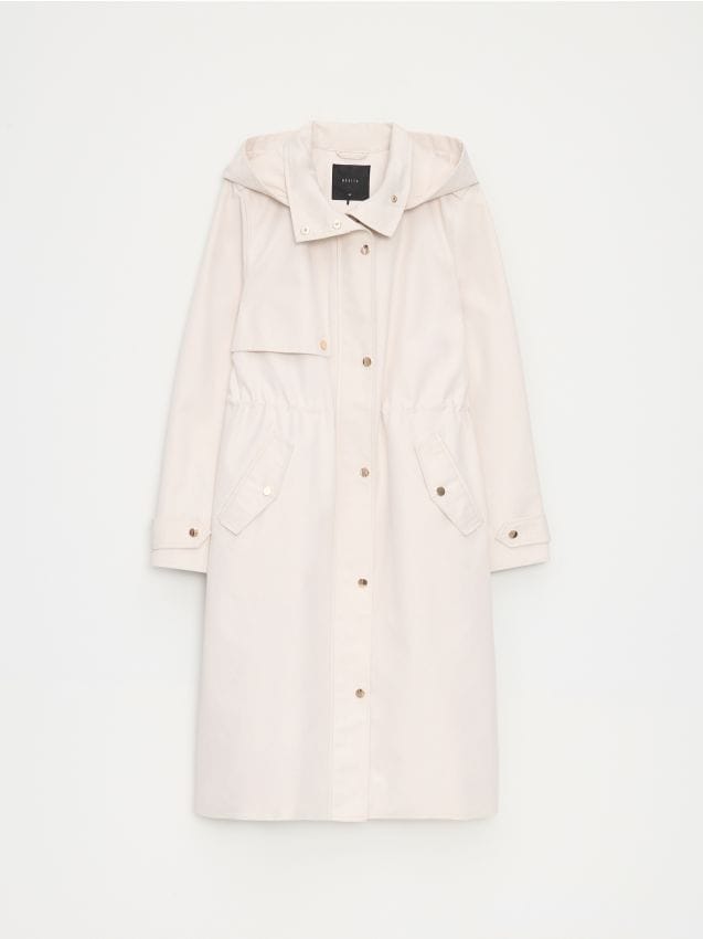 Mohito - Parka s kapuljačom - krem
