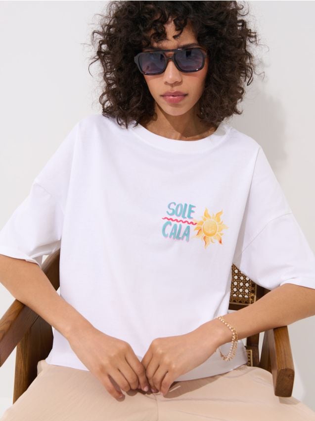 T-shirt cu imprimeu