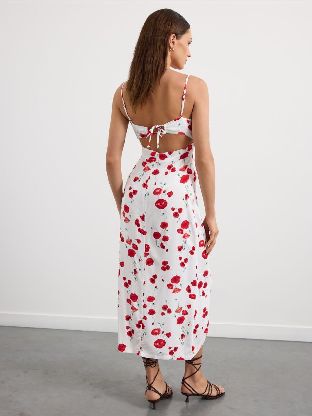 Rochie midi cu bretele