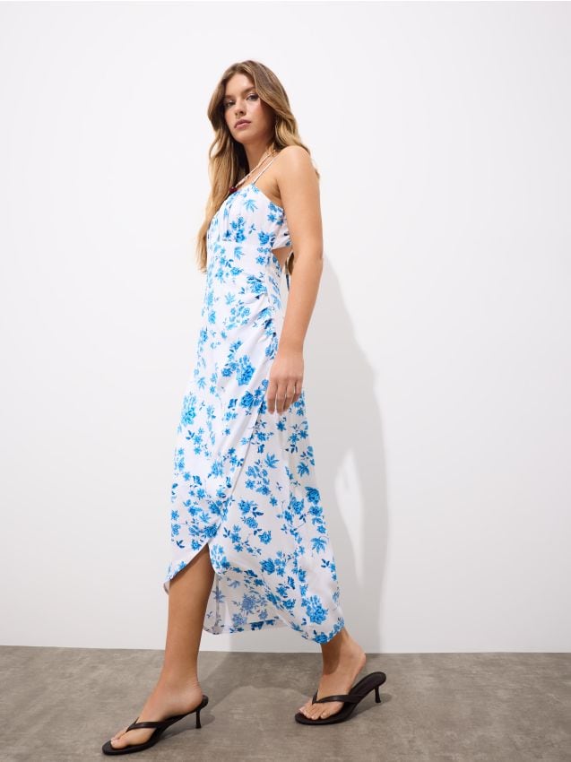 Rochie midi cu bretele