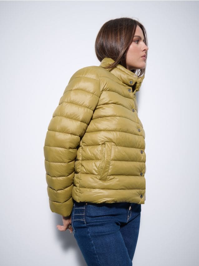 Geacă matlasată culoare Olive - MOHITO - 023HG-81X